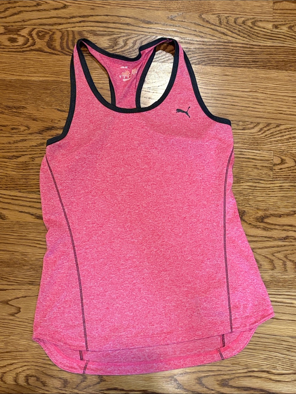 Puma Women's Pink Racerback Workout tank